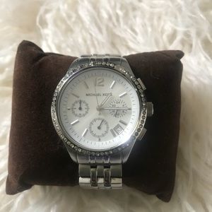 Silver Michael kors watch